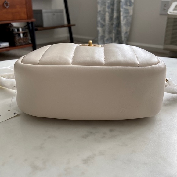 Coach Quilted Leather Camera Bag, Chalk/White, NWT - Picture 3 of 16